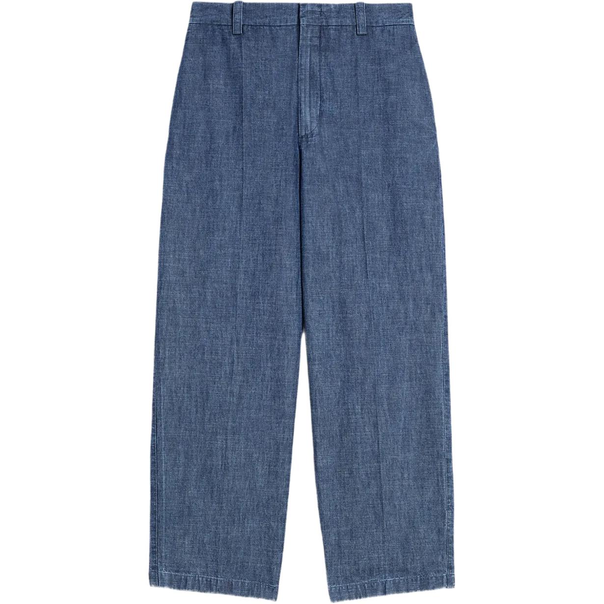 

Брюки с поясными петлями JIL SANDER, синий