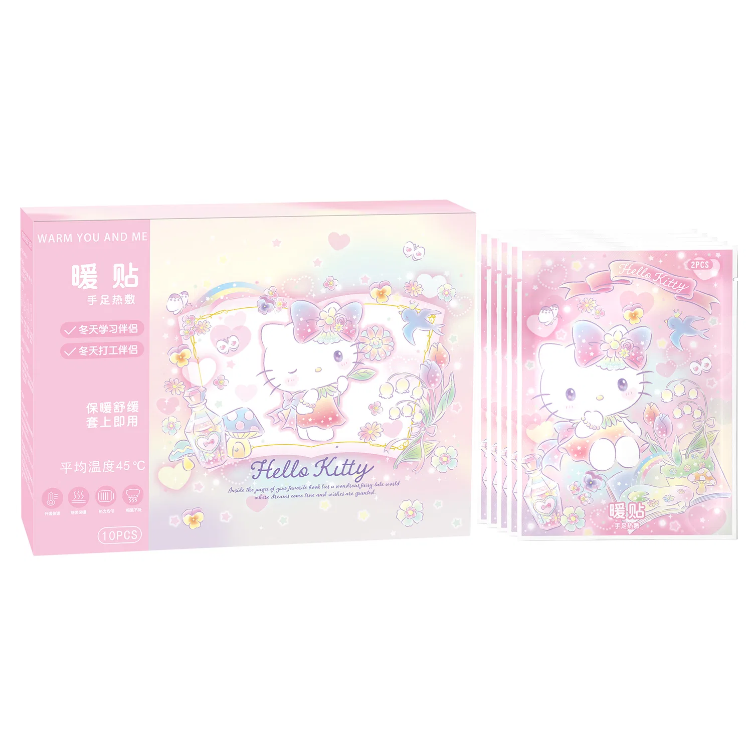 Набор греющих пластырей для рук и ног Sanrio My Melody — фото 2