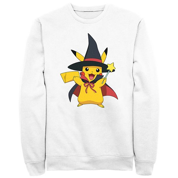 

Мужской свитшот Pokémon Pikachu с ведьминской шляпой и звездной палочкой Licensed Character