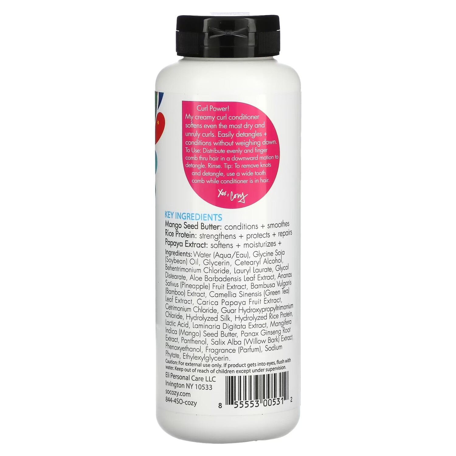 Кондиционер ультра-увлажняющий SoCozy Kids Curl Conditioner, 311 мл — фото 2