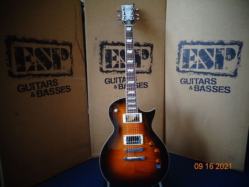 

Электрогитара ESP LTD EC-256 2021 Dark Brown Sunburst
