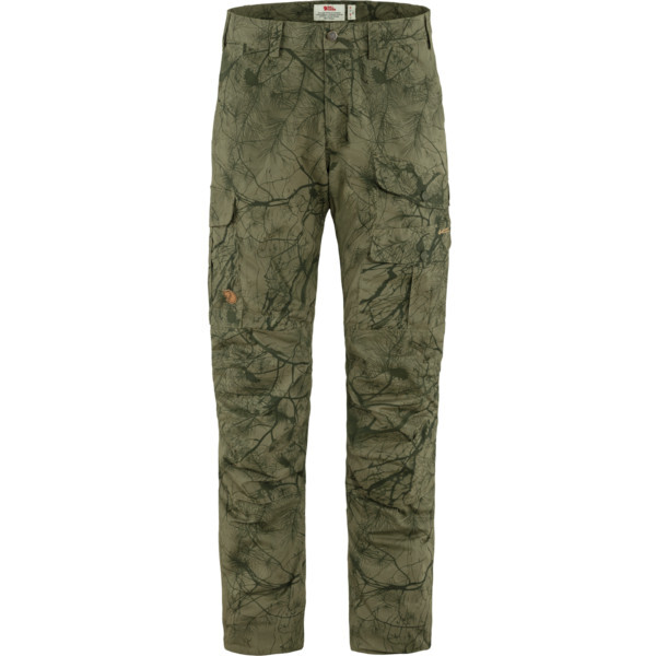 

Брюки Fjällräven, цвет Green Camo-Deep Forest