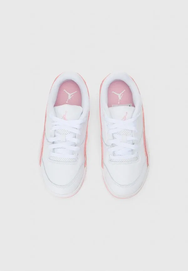 Кроссовки jordan flight court Jordan, White/Med Soft Pink — фото 4