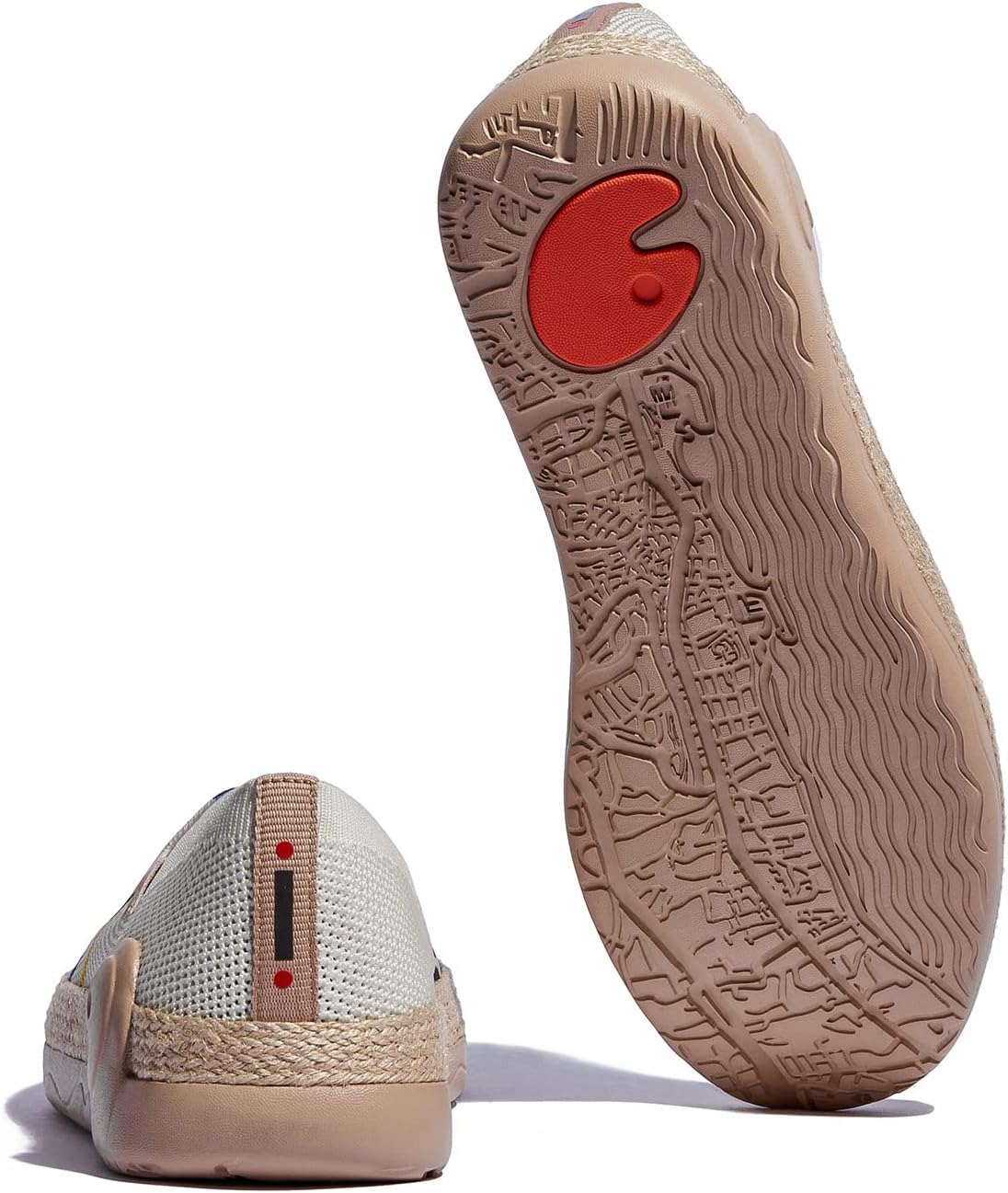 Мужские эспадрильи UIN Slip Ons- легкие прогулочные повседневные лоферы, удобные, с ручной росписью, серия Marbella, Marbellaⅱ-proud of Love 3 — фото 3
