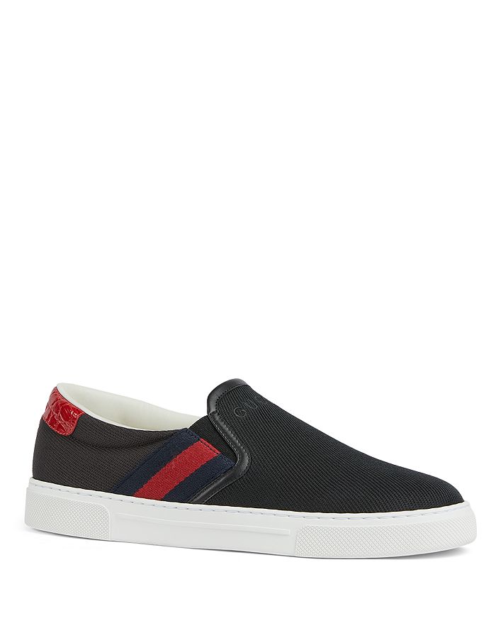 

Мужские слипоны Old Tennis Tweed Gucci, черный