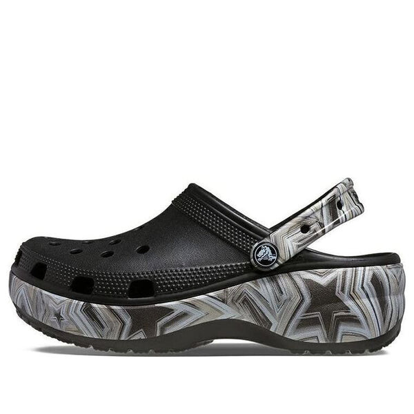 Сандалии classic crush disco clog 'black' Crocs, черный