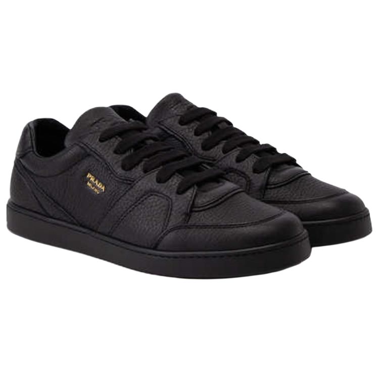 PRADA Кроссовки для скейтбординга мужские low top черные — фото 4