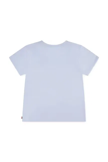 Футболка детская с принтом LVG BATWING CHEST HIT TEE Levi's, синий — фото 2
