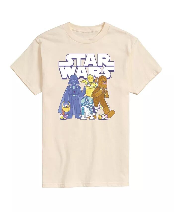 

Мужская футболка с коротким рукавом Star Wars Easter AIRWAVES, розовый