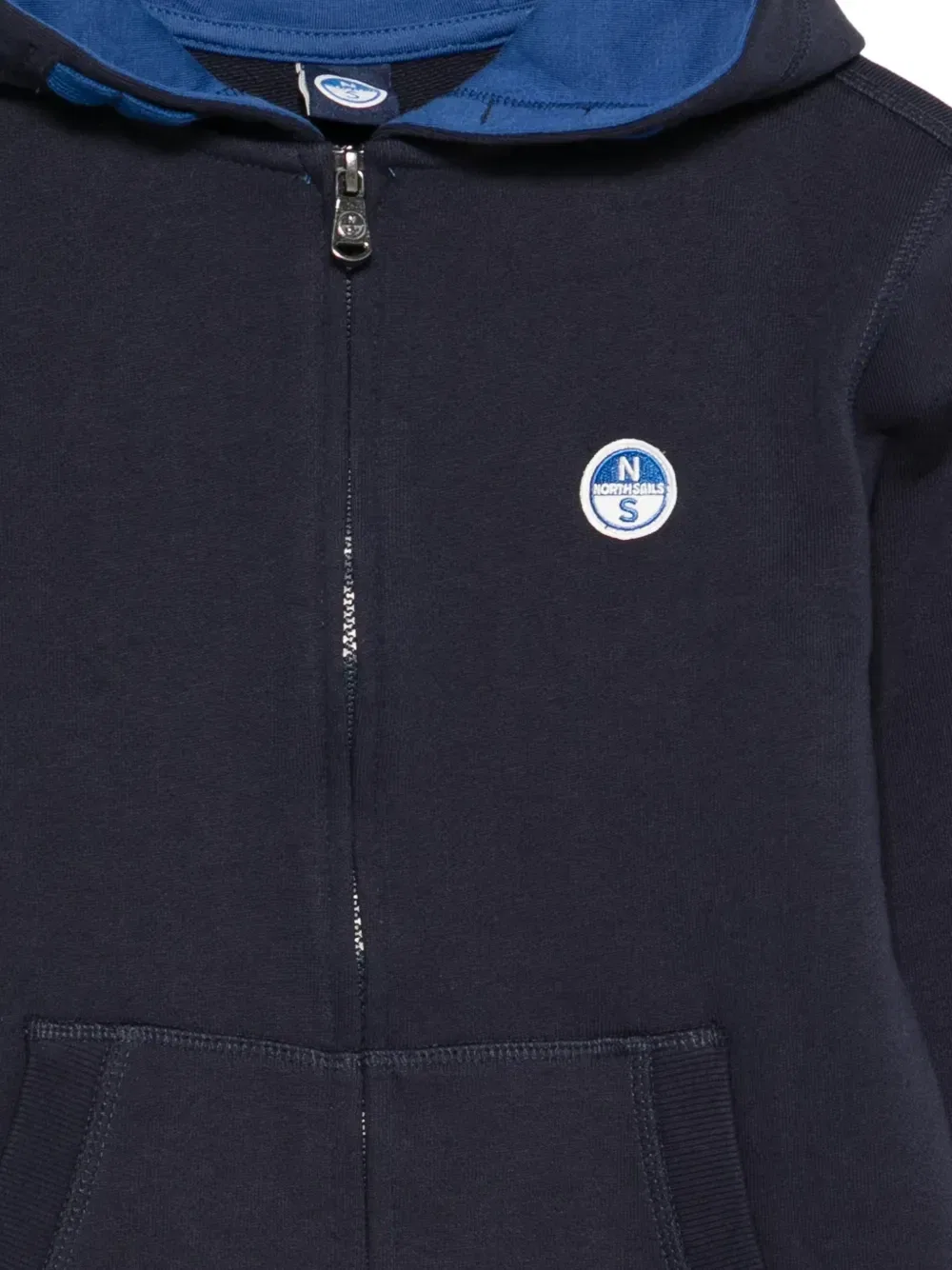 Толстовка на молнии North Sails Kids, синий — фото 3