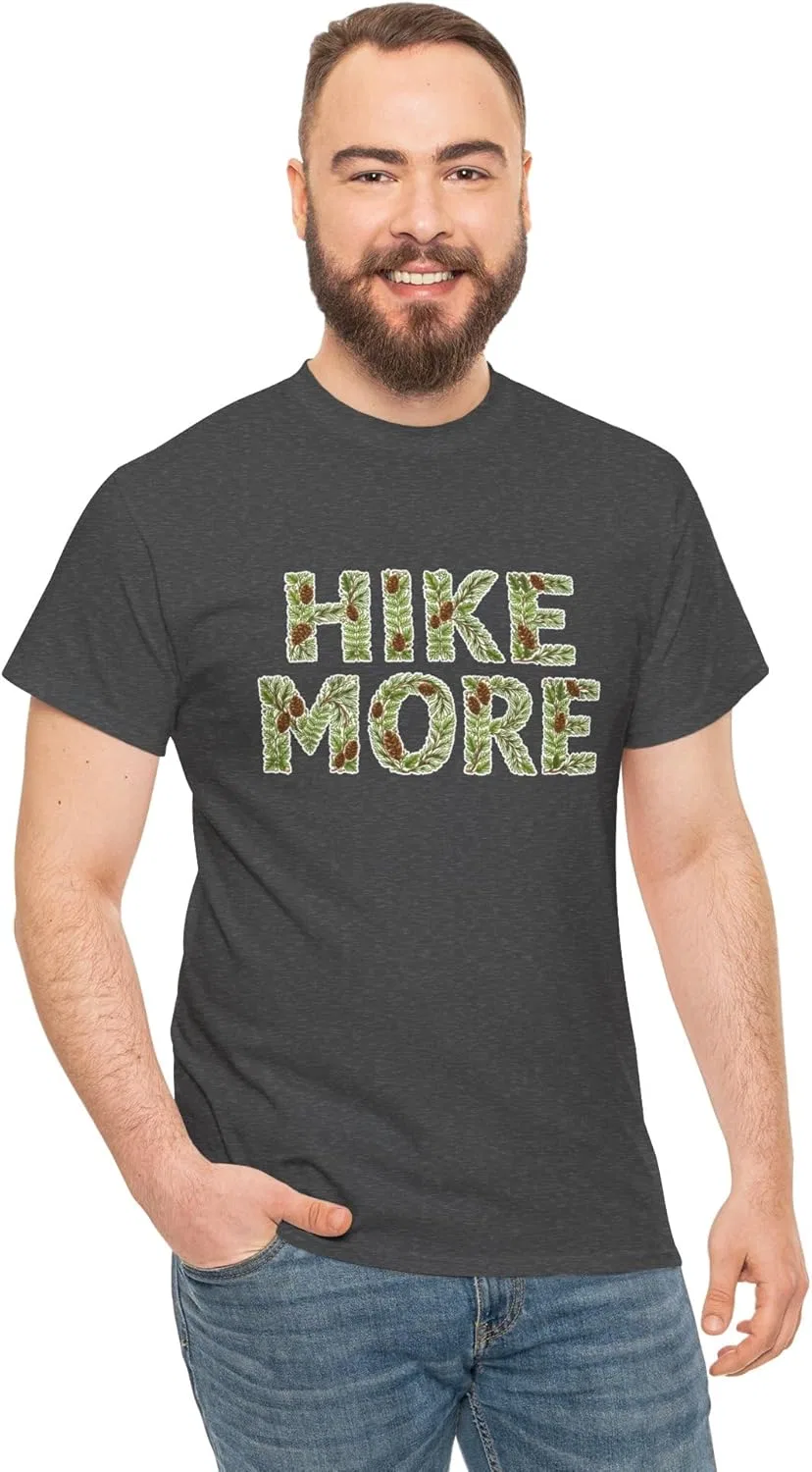 Футболка с принтом Hike More, Dark Heather — фото 2