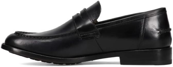 Мокасины для мужчин Frye Tyler Flex Penny - премиальная кожа, комфортная посадка, универсальный стиль, прочная подошва, от повседневного до формального, черный — фото 2