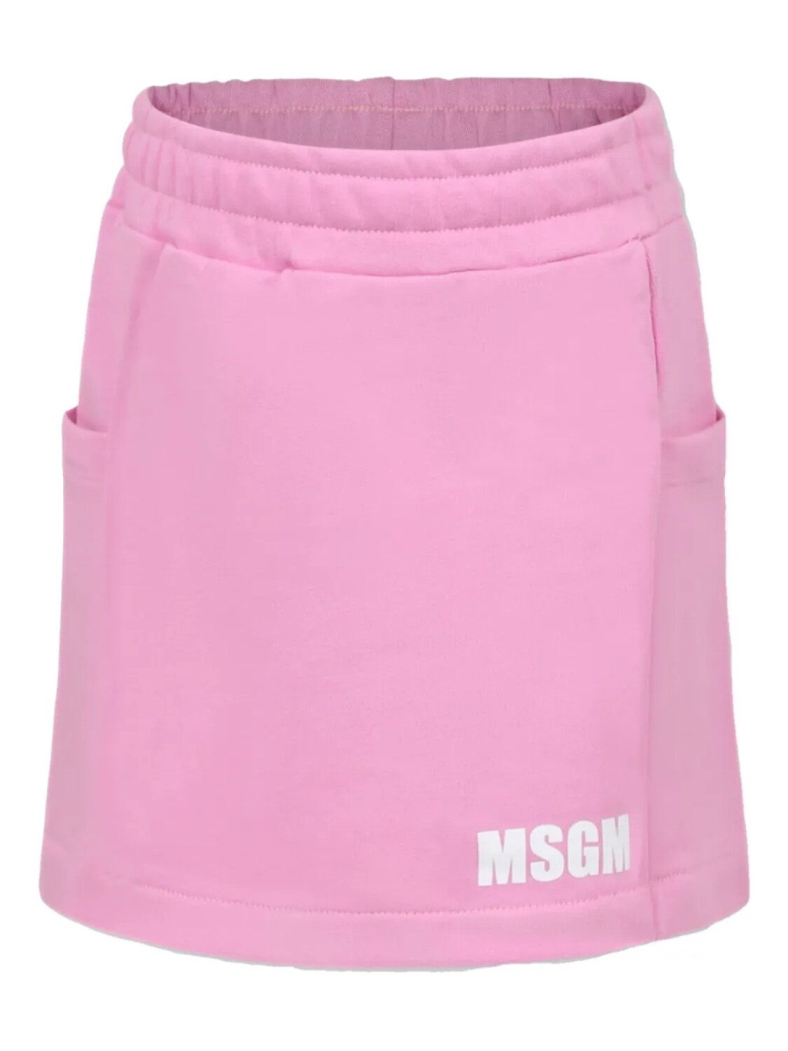

Мини-юбка с логотипом MSGM Kids, розовый