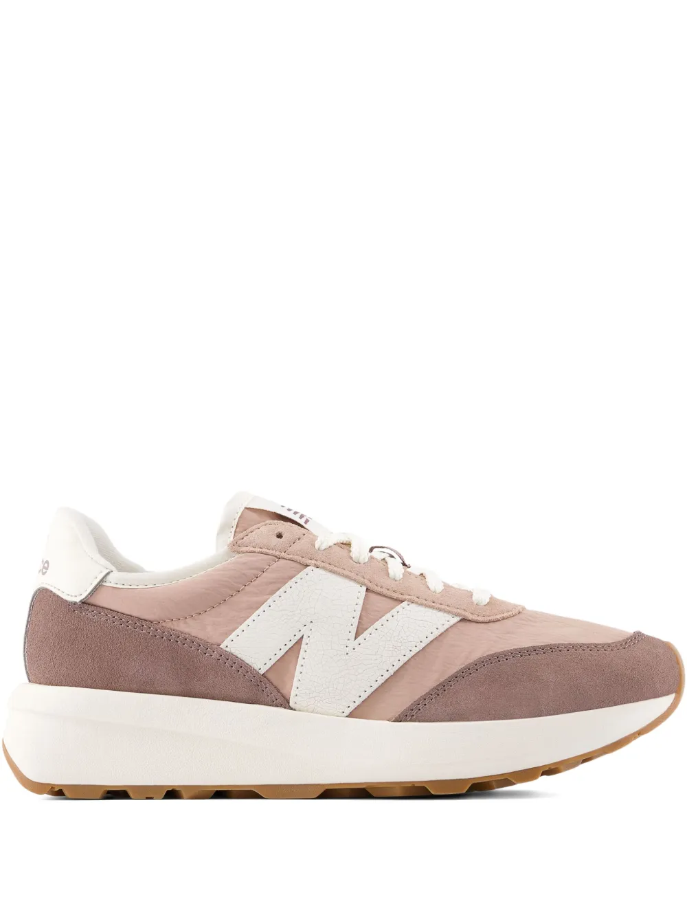 

Кроссовки 370 со вставками New Balance, розовый