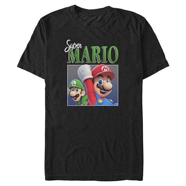 

Футболка Big & Tall с принтом Nintendo Super Mario & Luigi Licensed Character