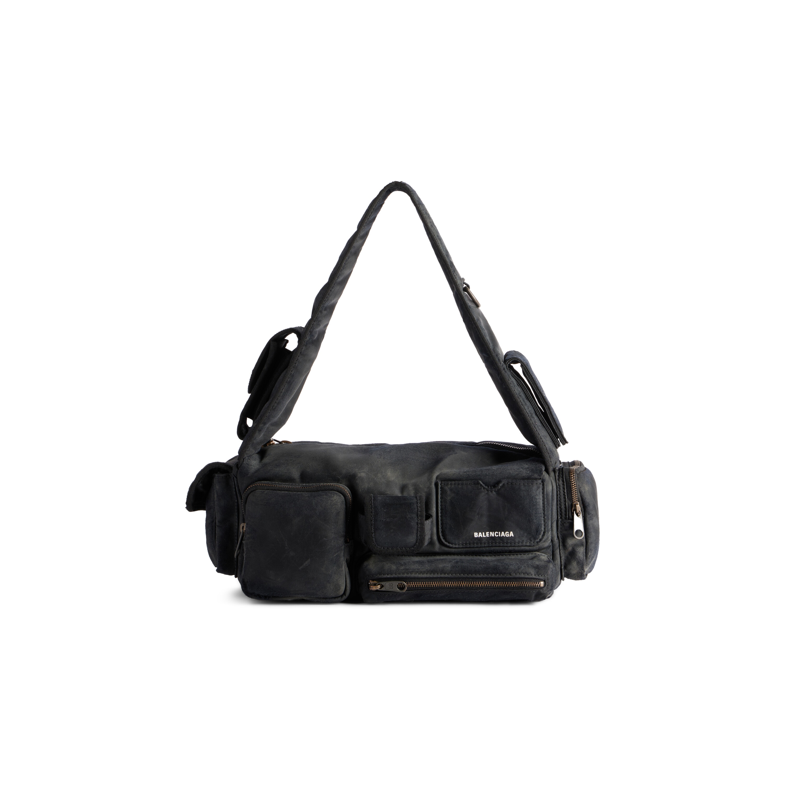 

Сумка-слинг Superbusy Small BALENCIAGA, черный
