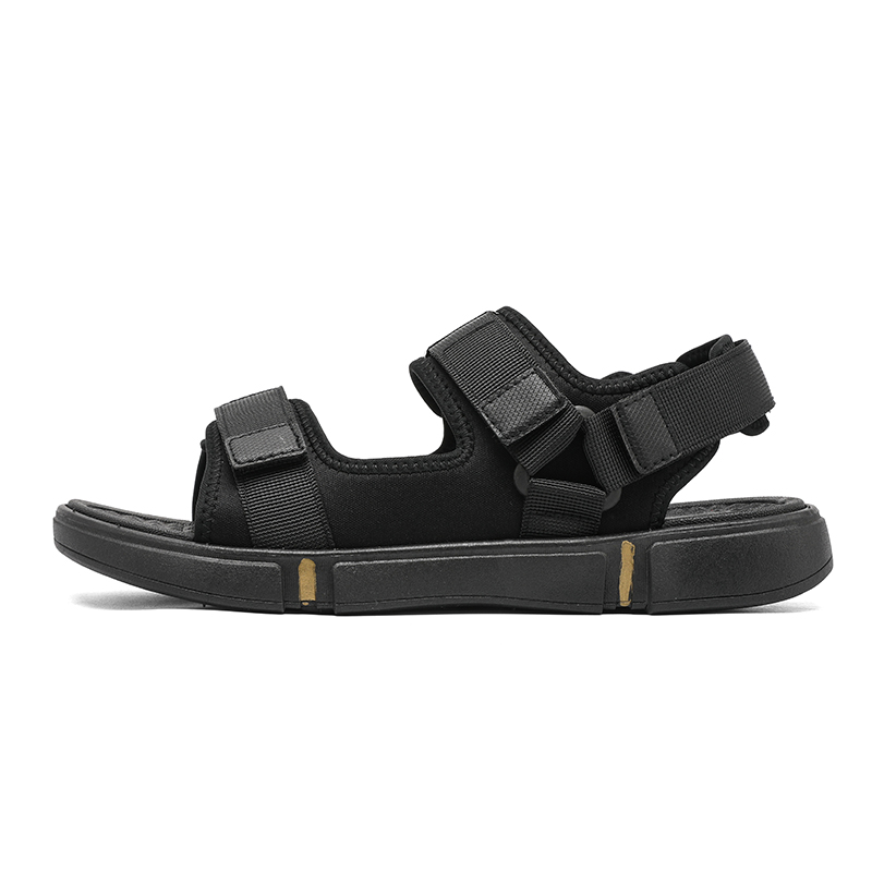 

NANJIREN Пляжные сандалии унисекс черные с золотом, цвет Black Gold