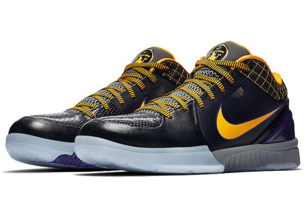 Кроссовки zoom kobe 4 protro Nike, черный — фото 2