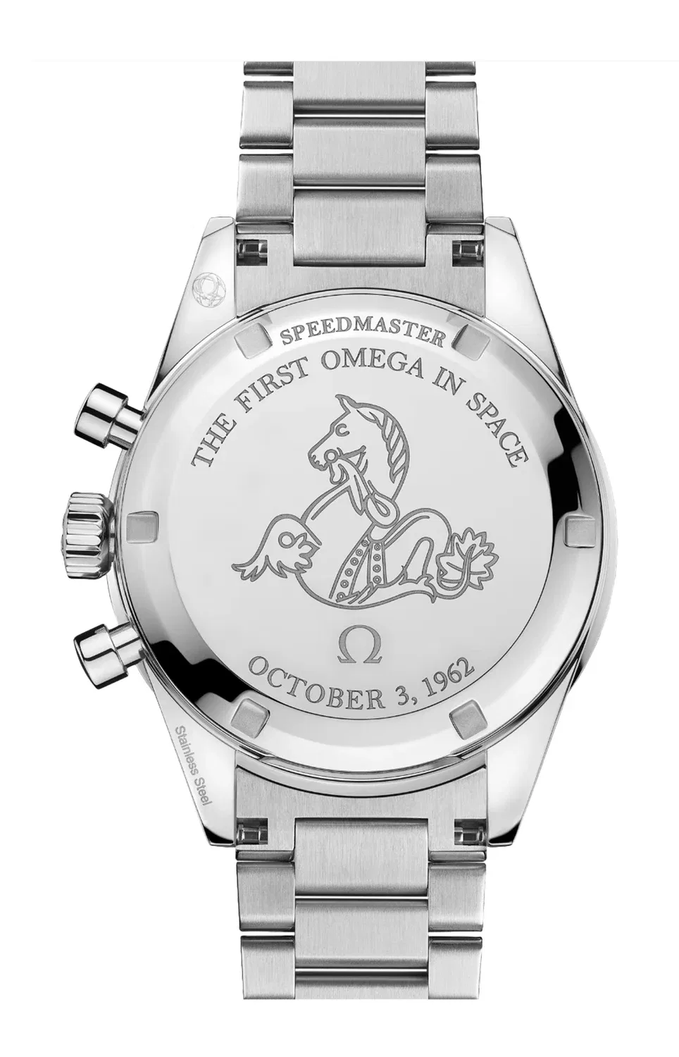 Speedmaster серия Anniversary 39,7 мм сталь на стали - 310.30.40.50.06.001 OMEGA, серебряный — фото 2