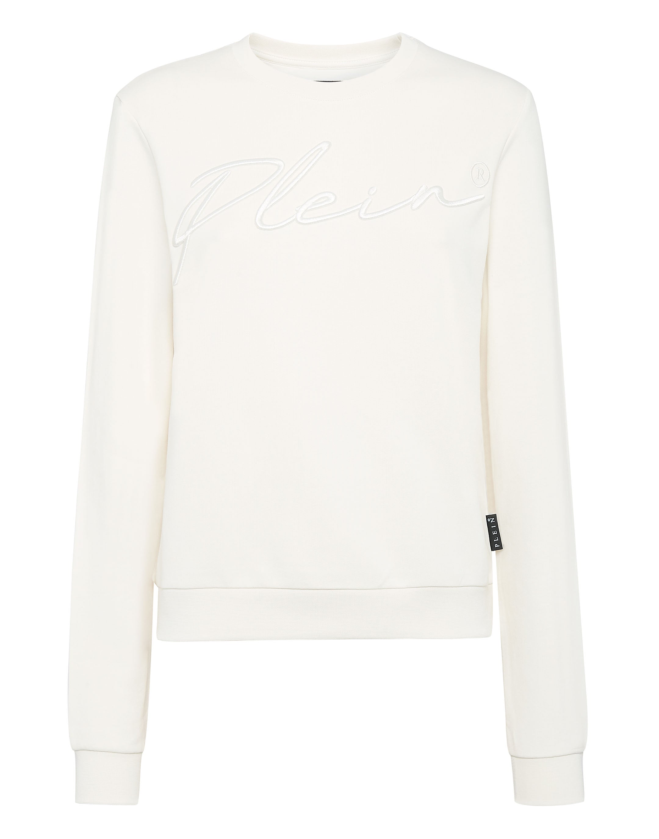 

Толстовка для отдыха LS с вышивкой Signature PHILIPP PLEIN, кремовый