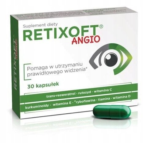 

Retixoft Angio, Добавка , 30 капсул Verco