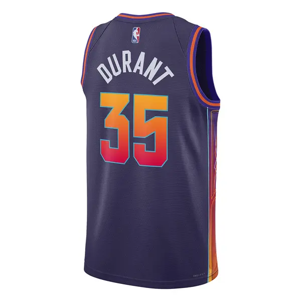 Майка Nike Dri-FIT NBA Swingman Jersey 2023/24 City Edition 'Phoenix Suns Kevin Durant', фиолетовый — фото 2