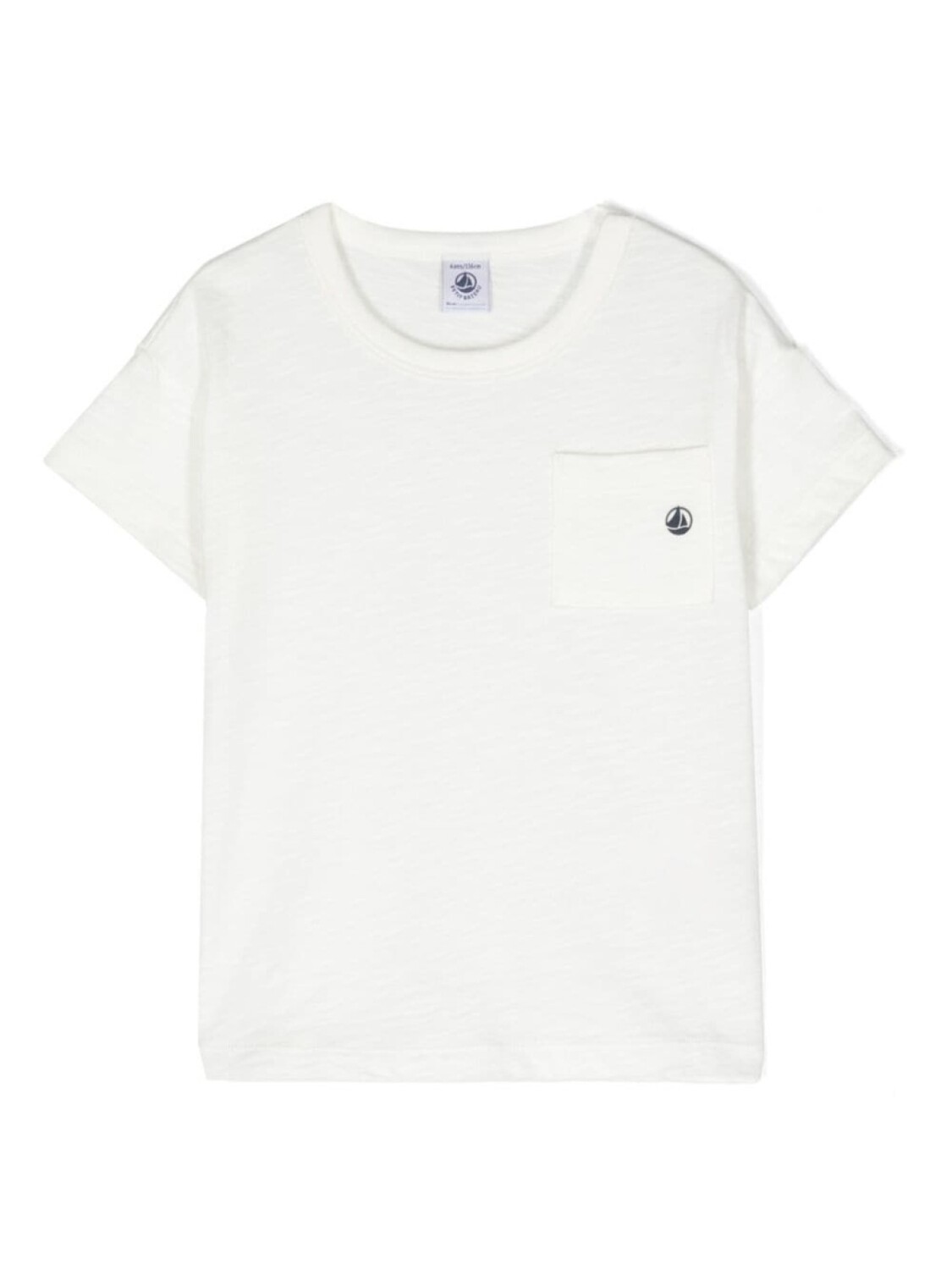 

Petit Bateau футболка с нагрудным карманом, белый