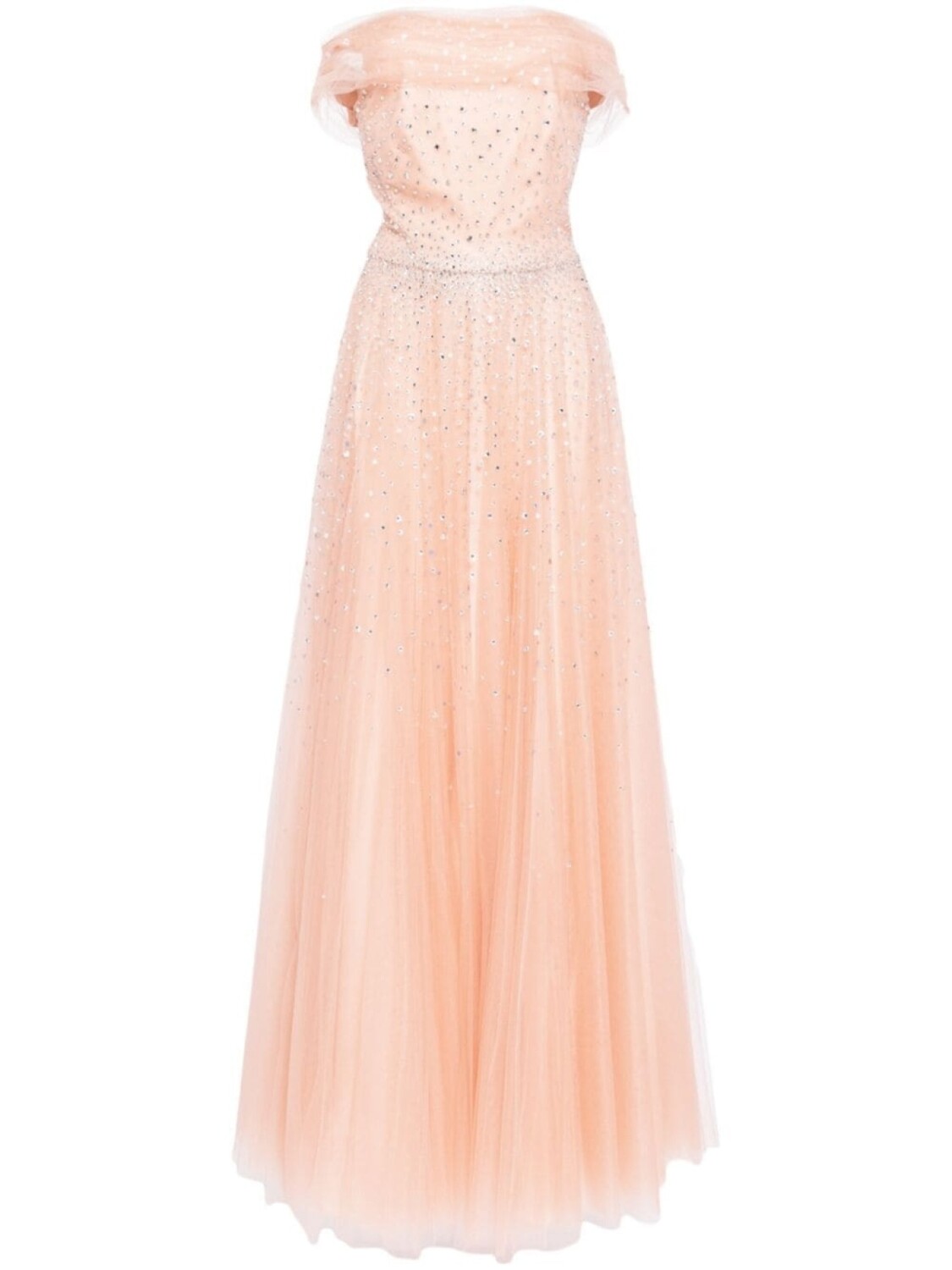 

Jenny Packham платье Shayla с кристаллами, розовый