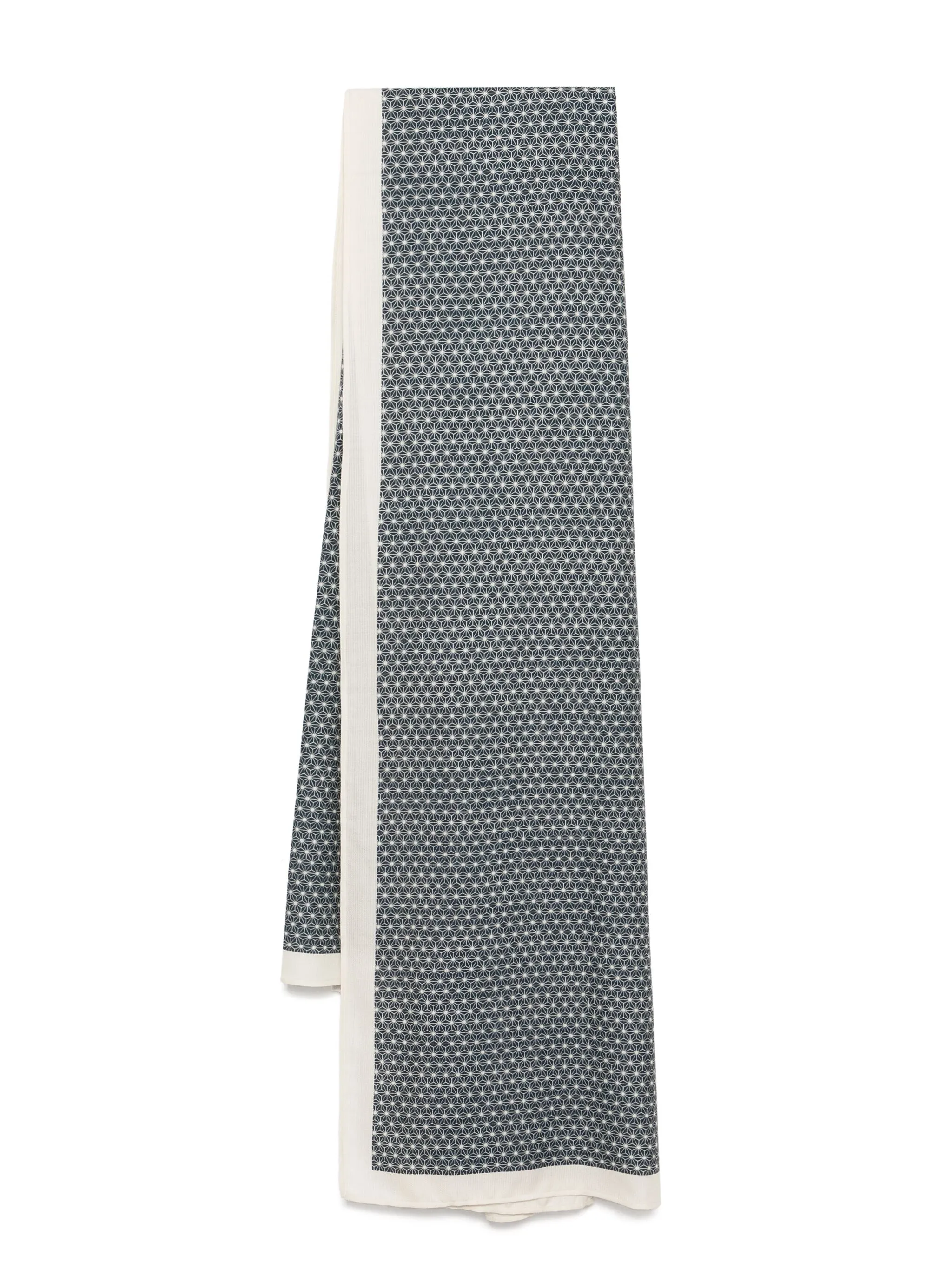 

Шарф с узором N.Peal, синий