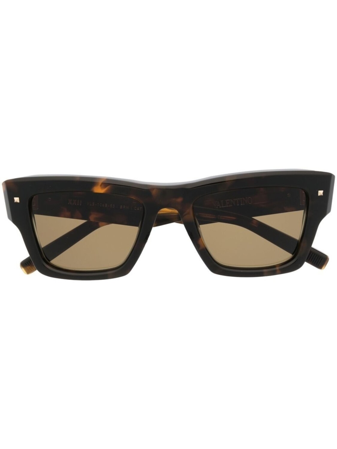 

Valentino Eyewear солнцезащитные очки Rockstud, коричневый