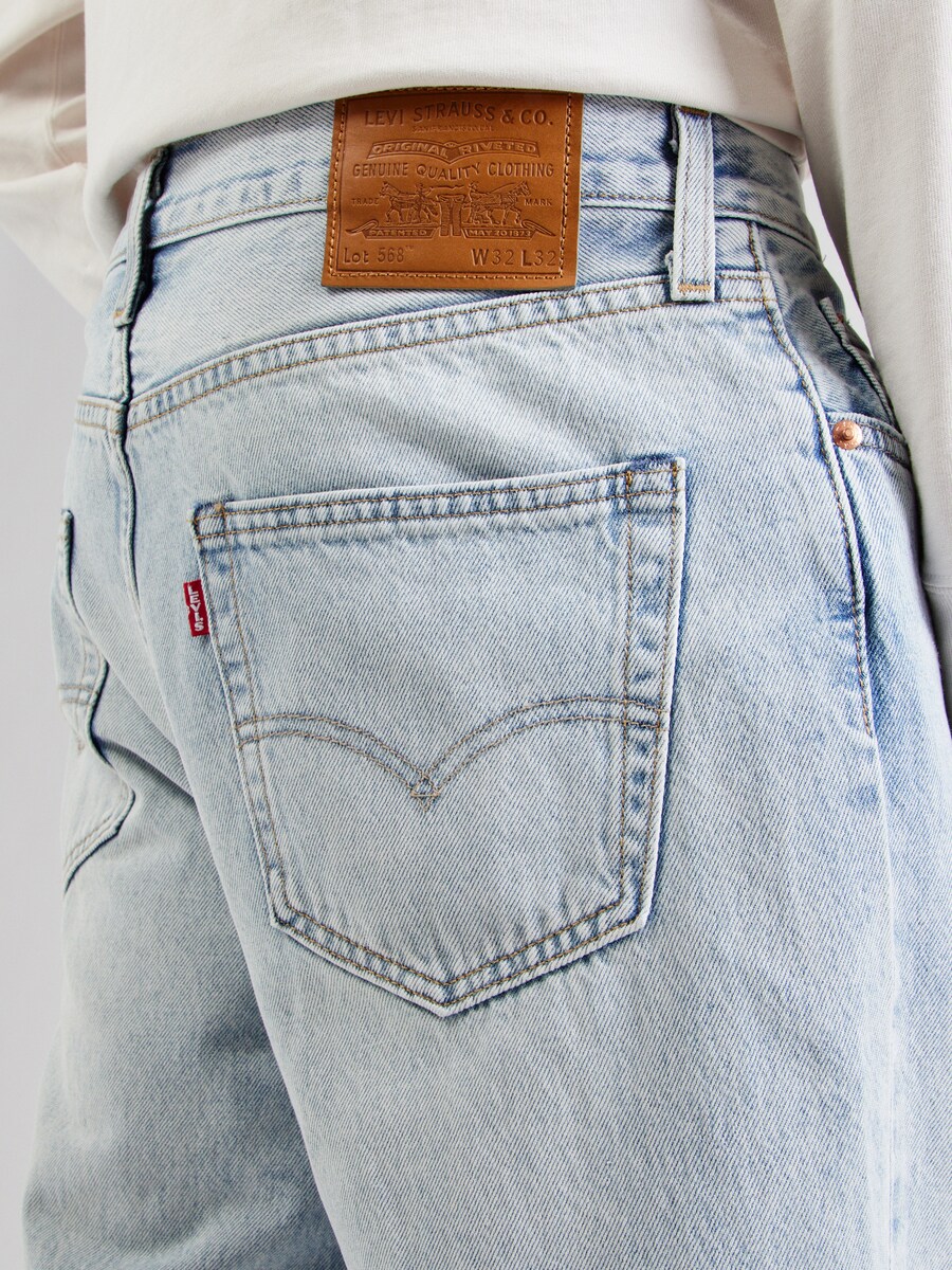 Джинсы свободного кроя LEVIS ┬о 568тДв Loose Straight, Light blue — фото 3
