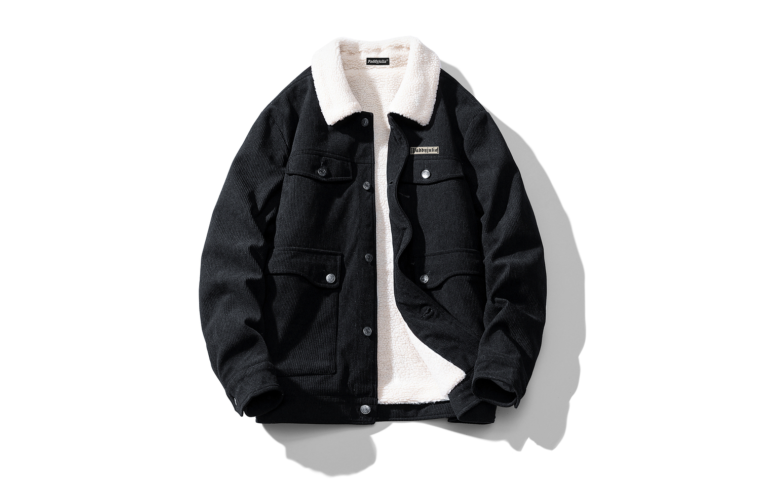 

Paddy Julia Пуховик Unisex, Black (Workwear Style)