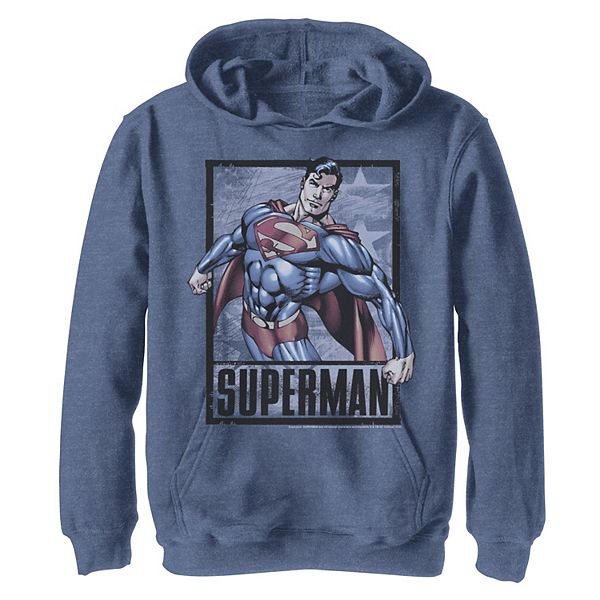 

Детская толстовка с капюшоном superman action poster graphic fleece Licensed Character