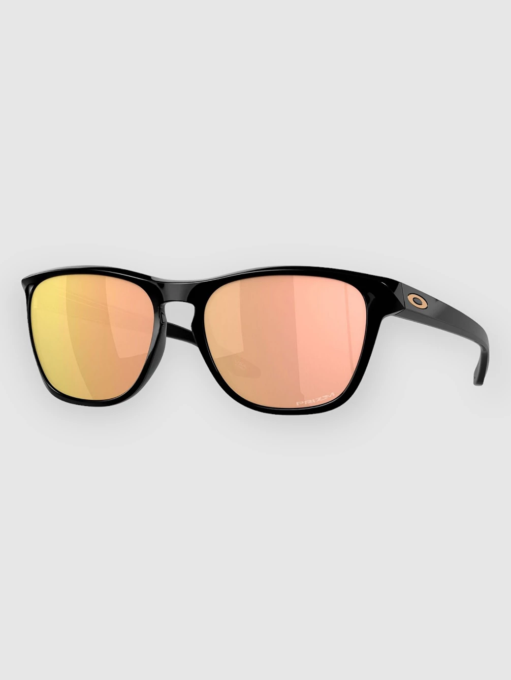 

Черные полированные солнцезащитные очки Manorburn Oakley, розовый