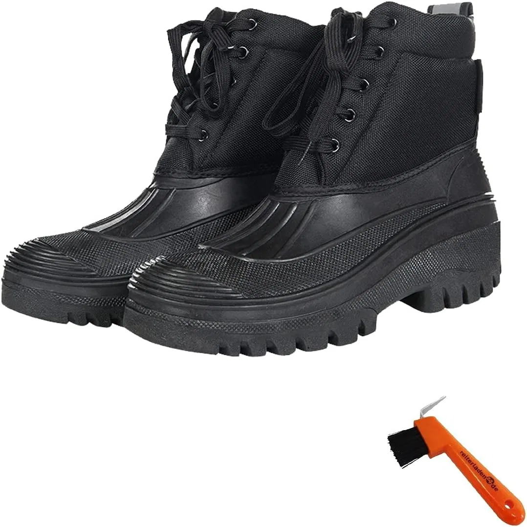 Ботинки RL24 Winter Stable Shoes Thermo Hamilton Black + Hoof Pick Reiterladen24