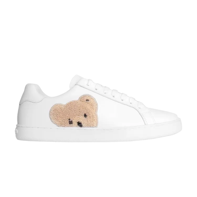 Кроссовки Palm Angels New Tennis Teddy Bear - White, белый