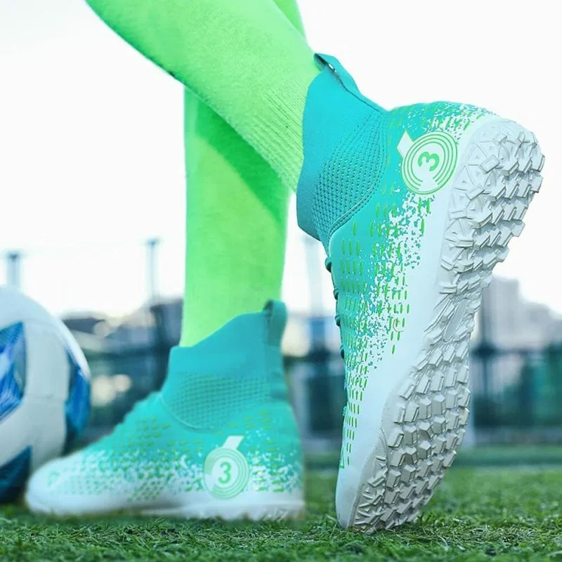 Унисекс тренировочные кроссовки для футбола от Mizuno, Green — фото 2