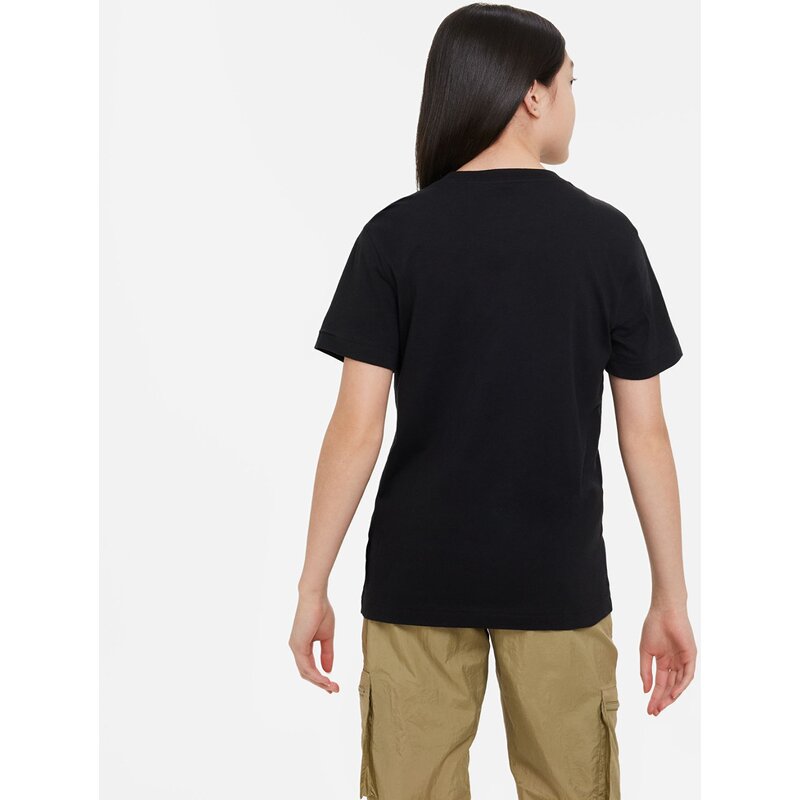 Shirt g nsw tee futura ss boy Nike, черный — фото 2