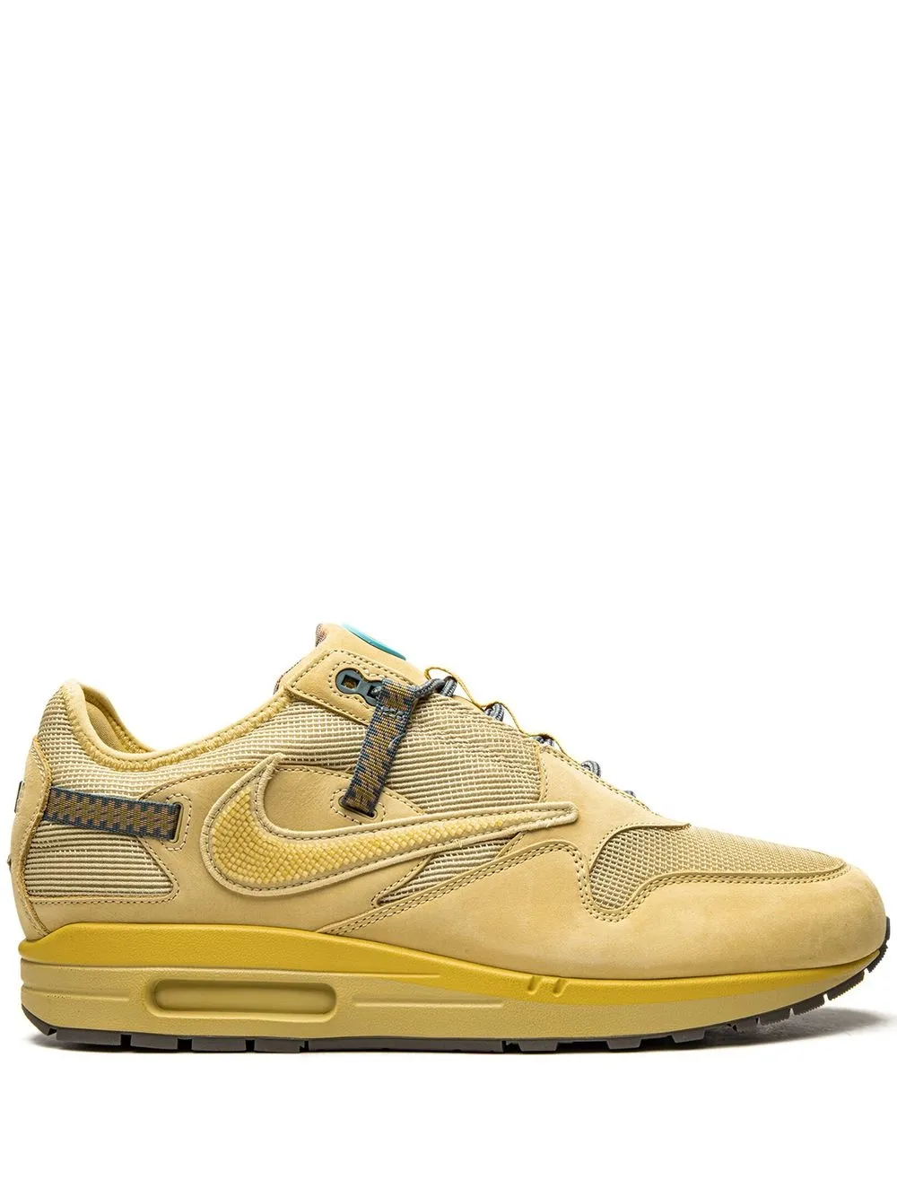 

Кроссовки Air Max 1 Saturn Gold из коллаборации с Travis Scott Nike, желтый