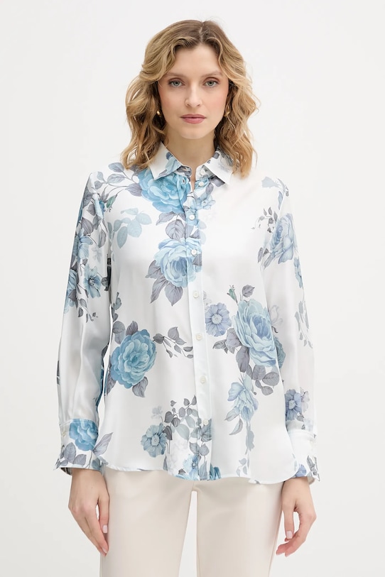 

Шелковая рубашка salve Marella, синий