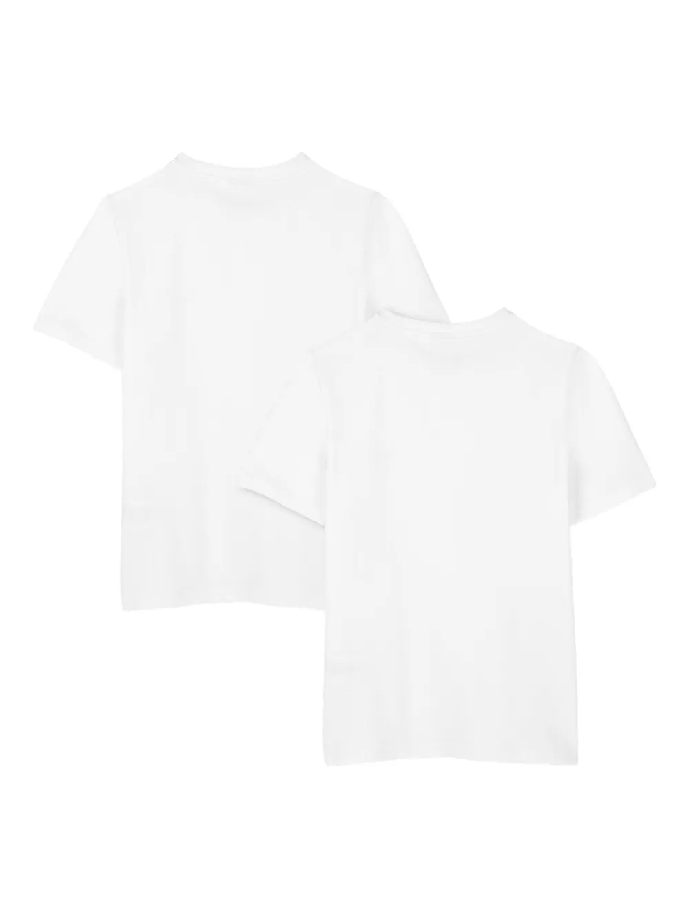 Комплект из двух футболок с логотипом BOSS Kidswear, белый — фото 2
