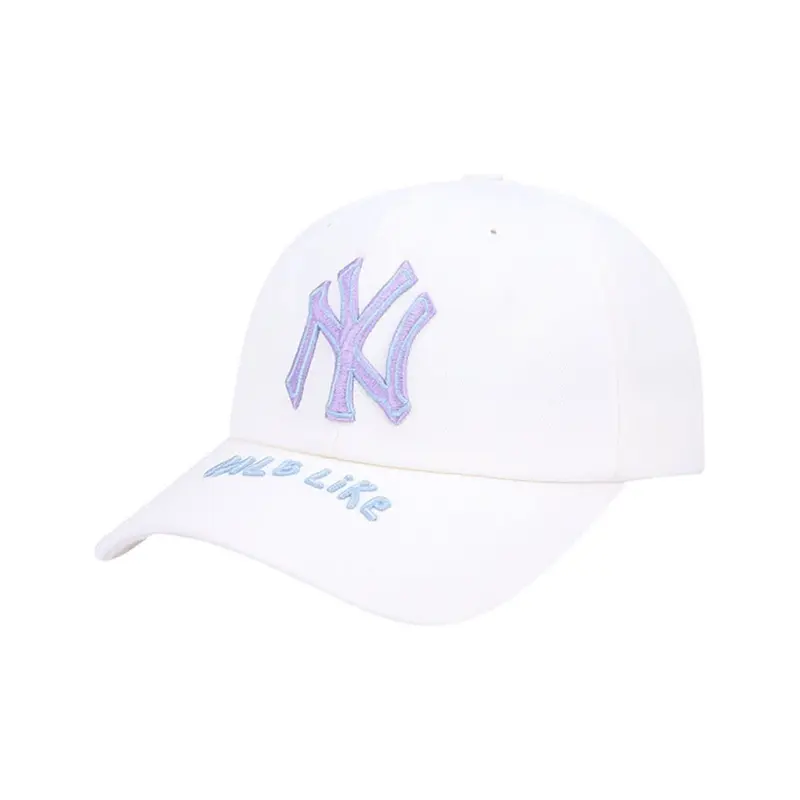 

MLB Хлопковая бейсболка унисекс белая, White
