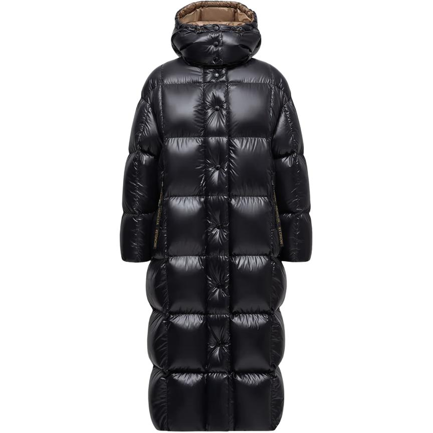 

Moncler Женская длинная пуховая парка Парнаиба черная, Black