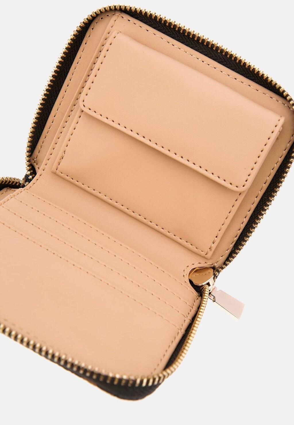 

Кошелек LAUREL SMALL ZIP AROUND Guess, коричневый