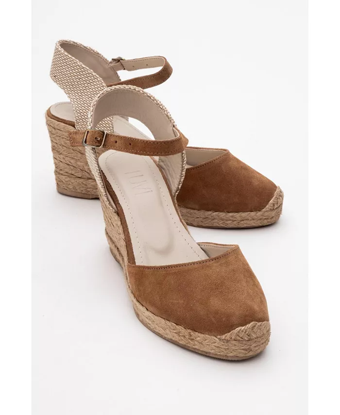 Синта Эспадрильи на платформе из замши (женские) Forever & Always Shoes, коричневый — фото 4