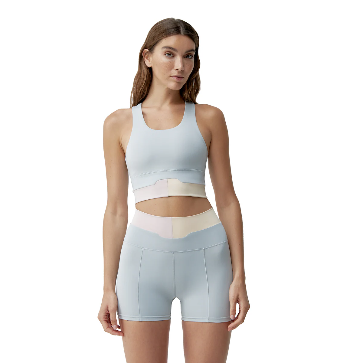 

Топ для женщин Kalinda Born Living Yoga, светло-серый