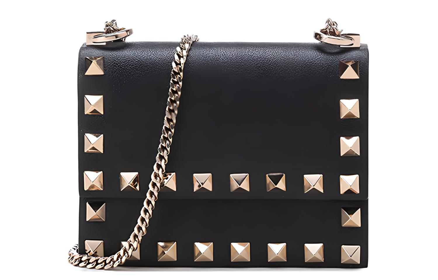 

Valentino Кожаная сумка через плечо с цепью