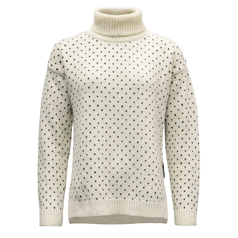 

Свитер DEVOLD OF NORWAY Sørisen Wool High Neck, бежевый
