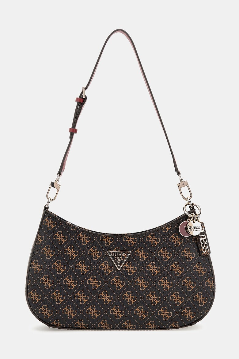

Сумка Noelle из экокожи с логотипом Guess, коричневый