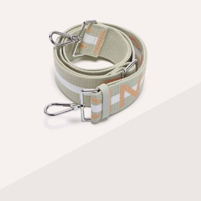 

Ремень Coccinelle Logo, цвет Mul.Cel.G/Cel.G